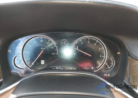 2018 BMW 750I xDrive из США, поврежденный, VIN WBA7B0C52JG527303